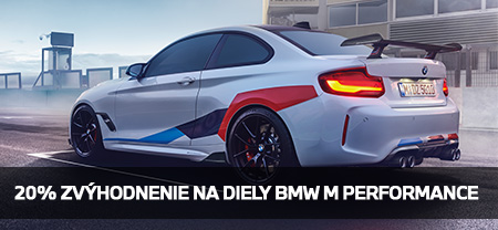 Vylepšite svoje BMW s dielmi M Performance