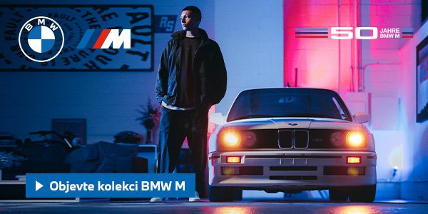 Exkluzivní kolekce BMW M 50 years s dopravou zdarma