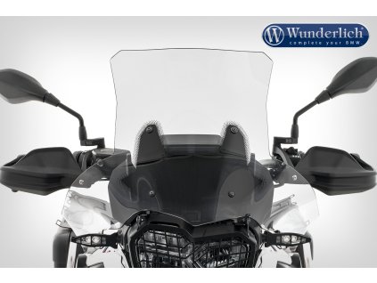 WUNDERLICH ŠTÍT EXTREME F750, 850GS ČIRÝ pro držák 160mm (20230-304)