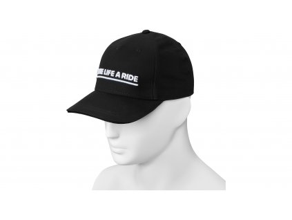 DI21 000020451 Cap Make Life a Ride Schwarz