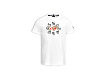 C 11 T Shirt 45 Years GS Herren Weiss 1 S