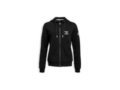 C 34 Zip Hoodie Make Life a Ride Damen Schwarz 1 S