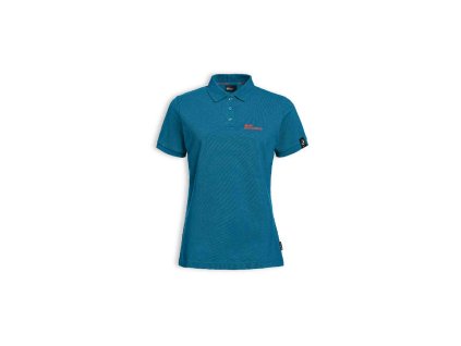 C 03 Poloshirt BMW Motorrad Damen Blau 1 S