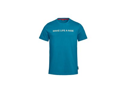 DI25 000283464 Ver 2 Customized Web quality sRGB T Shirt Make Life a Ride men blue