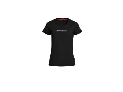 DI25 000283466 Ver 1 Customized Web quality sRGB T Shirt Make Life a Ride women black