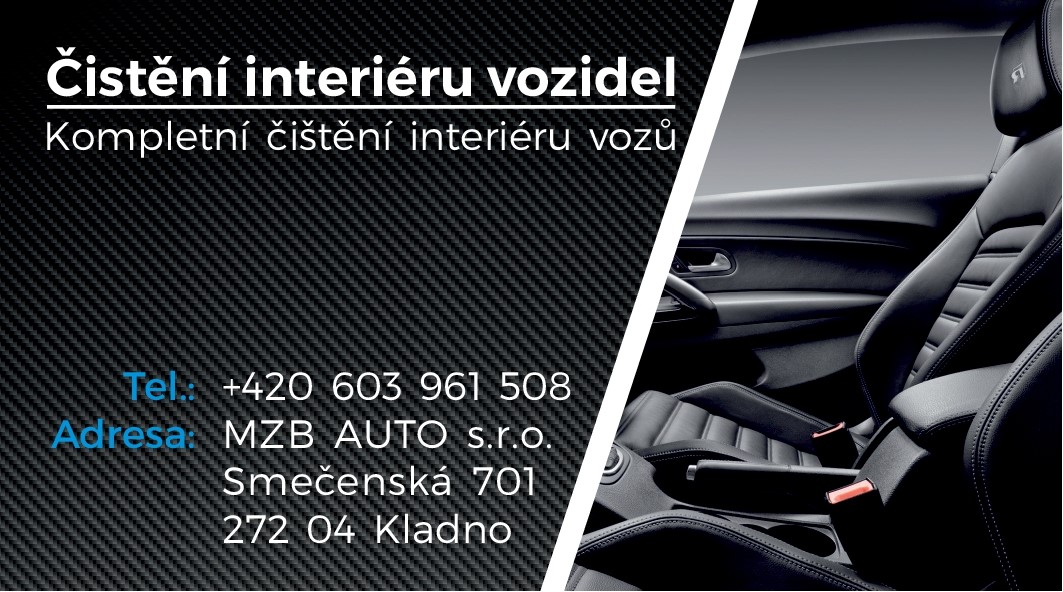 Detailní čištění interiérů vozů všech značek v Kladně