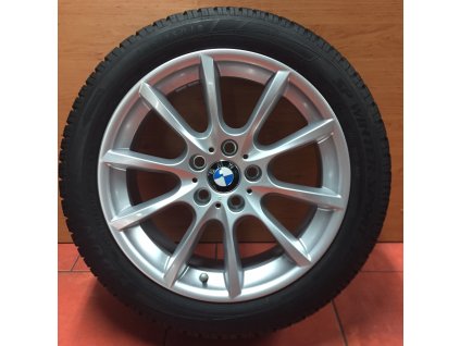 Zimní sada BMW F10, F12 STYLING 281 8x18 5/120 ET30 se zimní pneu 245/45 R18 DUNLOP Winter Sport 3D DSST, profil 5-6 mm  a čidel tlaku RDC.