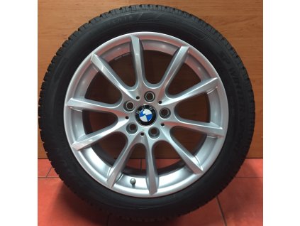 Zimní sada BMW F10, F12 STYLING 281 8x18 5/120 ET30 se zimní pneu 245/45 R18 DUNLOP Winter Sport 3D DSST, profil 5-6 mm  a čidel tlaku RDC.