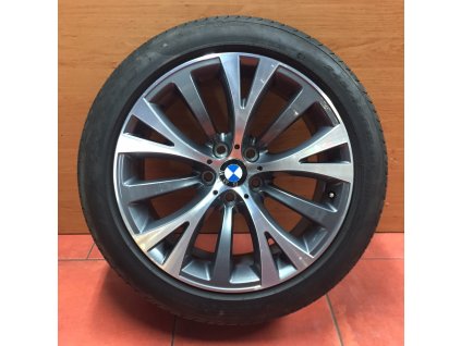 Letní sada alu kola BMW 7 F01, GT F07 STYLING 315 8,5x19 5/120 ET25 a 9,5x19 5/120 ET39 včetně pneumatik Pirelli P Zero RSC 245/45 R19 a 275/40 R19 profil 7mm