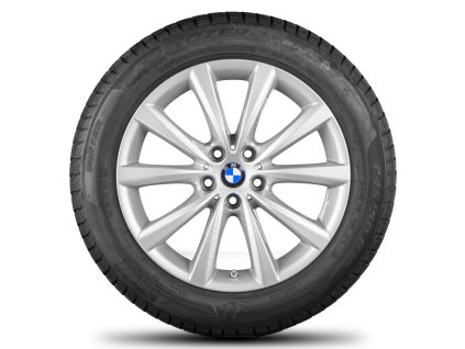 Zimní sada alu kola BMW 5 G30 STYLING 642 8x18 5/112 ET30 včetně zimních pneumatik 245/45 R18 a čidel tlaku RDC