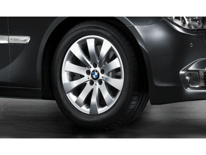 Zimní sada alu kola BMW 7 F01, GT 07 STYLING 250 8x18 5/120 ET30 včetně zimních pneu 245/50 R18 HANKOOK Winter RSC a čidel tlaku RDC