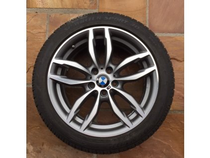 Zimní sada BMW X3 F25 a X4 F26 STYLING 622 8,5x19 ET38 včetně pneumatik DUNLOP 245/45 R19 102V a čidel tlaku RDC