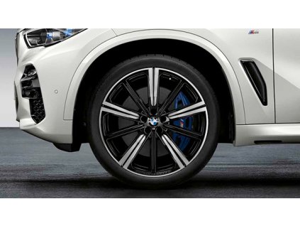 Letní sada BMW X5 G05 a BMWX6 G06 STYLING M749 Performance v rozměrech 9,5x22 ET37 a 10,5x22 ET43 včetně pneumatik 275/35 R22 104Y a 315/30 R22 107Y Pirelli P Zero a čidel tlaku RDCi