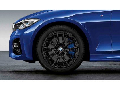Zimní sada BMW 3 G20 a BMW 4 G22 STYLING 796 M Performance v rozměrech 7,5x18 ET25 a 8,5x18 ET40 včetně zimních pneumatik 225/45 R18 95V XL a 255/40 R18 99V XL Pirelli Winter Sottozero 3* RSC a čidel tlaku RDCi