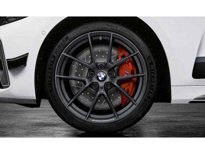 Originální zimní sada BMW STYLING M898 PERFORMANCE pro G42 Coupé, 3 G20 ,G21,  4 G22 v rozměrech 8x19 ET27 a 8,5x19 ET40 včetně zimních pneumatik 225/40 R19 93H XL a 255/35 R19 96H XL Continental Winter a čidel tlaku RDCi