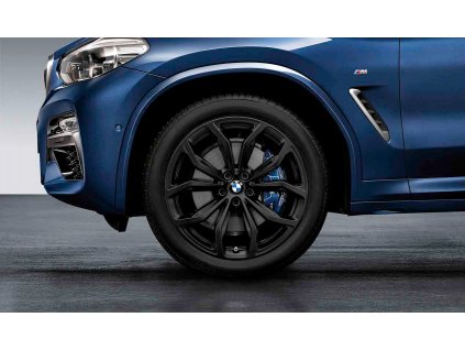 Originální zimní sada BMW X3 G01 a X4 G02 STYLING 695 v rozměrech 8x20 ET27 a 9,5x20 ET43 včetně zimních pneumatik 245/45 R20 103V XL a 275/40 R20 106V XL Pirelli Winter Sottozero 3* RSC a čidel tlaku RDCi