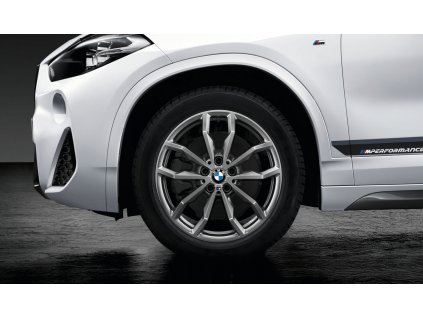 Originální zimní sada BMW X1 F48 a X2 F39 STYLING M711 v rozměru 6,5x18 ET 41 včetně zimních pneumatik 205/55 R18 96H XL Continental Winter Contact TS830P* a čidel tlaku RDCi