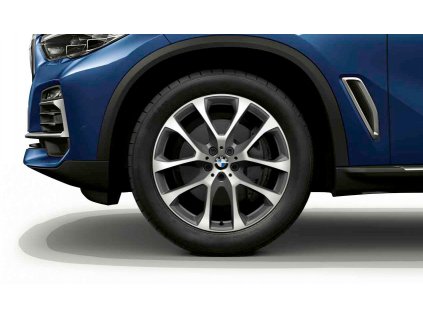 Originální letní sada pro BMW X5 G05 a BMW X6 G06 STYLING 738 v rozměrech 9x20 ET35 a 10,5x20 ET40 včetně letních pneumatik 275/45 R20 110Y a 305/40 R20 112Y P-Zero (PZ4) Luxury * Pirelli  RFT a čidel tlaku RDCi