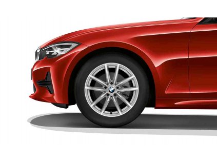Originální zimní sada BMW STYLING 778 pro G42 Coupé, 3 G20 ,G21, 4 G22 v rozměrech 7,5x17 ET30 včetně zimních pneumatik 225/50 R17 98H XL Hankook Winter icept evo2* a čidel tlaku RDCi