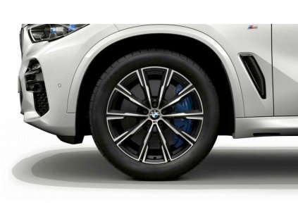 Originální letní sada pro BMW X5 G05 a BMW X6 G06 STYLING M740 v rozměrech 9x20 ET35 a 10,5x20 ET40 včetně letních pneumatik 275/45 R20 110Y a 305/40 R20 112Y Pirelli P-Zero (PZ4) Luxury * a čidel tlaku RDCi.