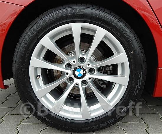 Originální alu kola BMW 3 GT F34 STYLING 395 8x17 ET34 5/120 s pneu 225/55 R17 letní sada