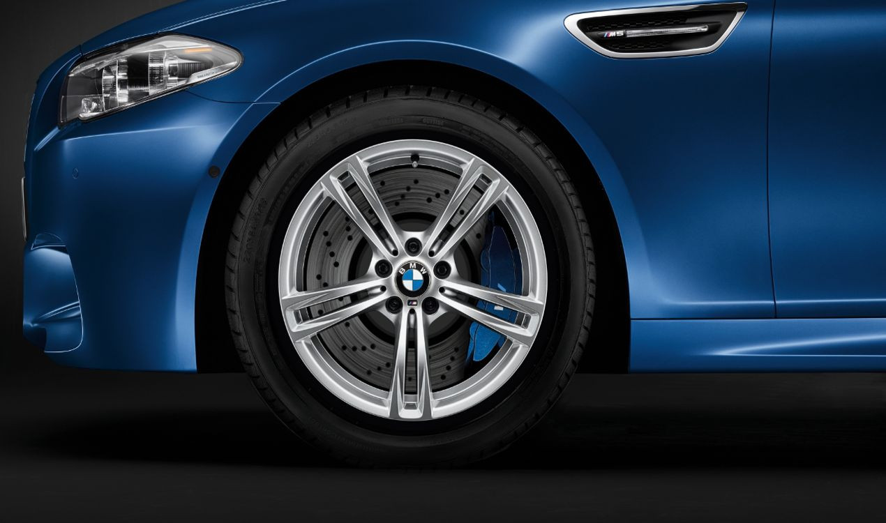 Zimní sada alu kola BMW M5 F10 STYLING 409 9x20 5/120 ET32 a ET25 včetně zimních pneumatik 255/35 R20 DUNLOP Winter Sport 3D a čidel tlaku RDC