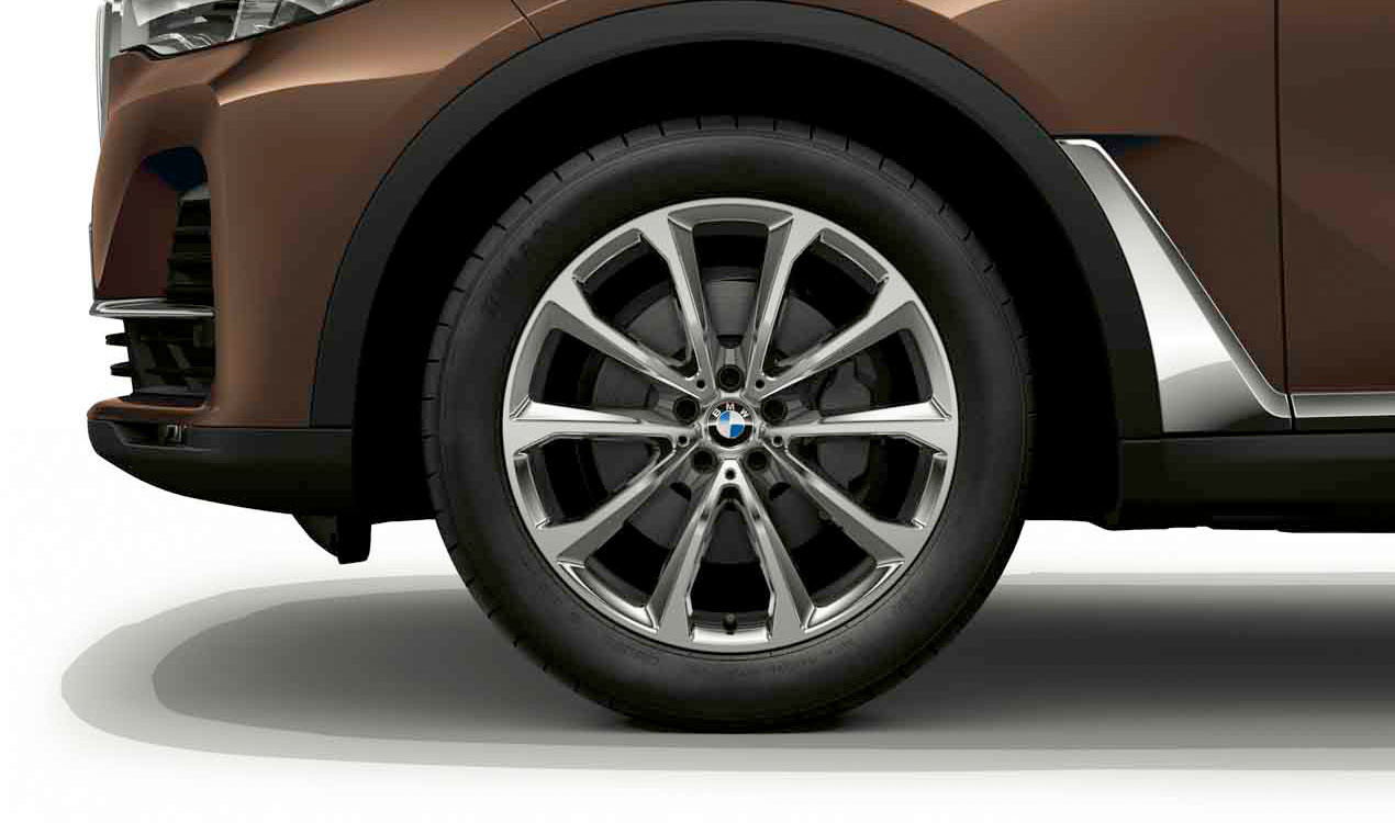 Zimní sada BMW X7 G07 STYLING 750 8,5x20 ET35 včetně zimních pneumatik 255/55 R20 110H XL Continental Winter Contact TS860S SSR* RSC a čidel tlaku RDC