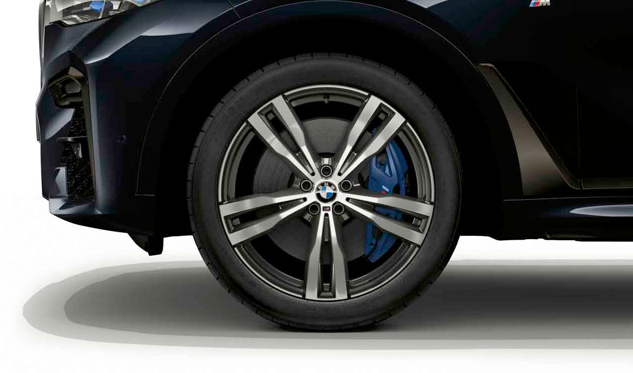 Zimní sada BMW X7 G07 STYLING M754 9,5x21 ET36 včetně zimních pneumatik 285/45 R21 113V XL Pirelli Scorpion Winter* RSC a čidel tlaku RDCi