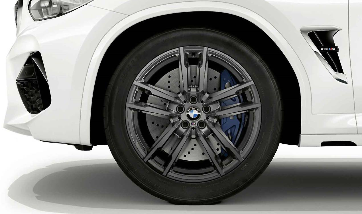 Zimní sada BMW X3M F97 a X4M F98 STYLING M764 9x20 ET28 a 9,5x20 ET39 včetně zimních pneumatik 255/45 R20 105V XL Pirelli Scorpion Winter* a čidel…