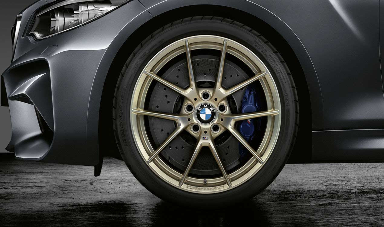 Letní sada BMW M3 F80, M4 F82 STYLING M763 v rozměrech 9x19 ET29 a 10x20 ET40 včetně pneumatik 265/35 R19 98Y a 285/30 R20 99Y Michelin Sport Cup 2* a…