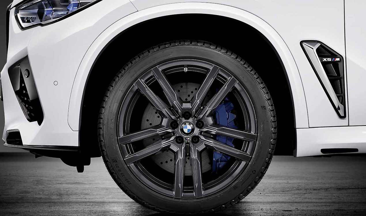 Zimní sada BMW X5M F95 a X6M F96 STYLING M808 v rozměrech 10,5x21 ET31 a 11x21 ET48 včetně pneumatik 295/35 R21 107V XL Michelin Pilot Alpin 5 SUV* a…