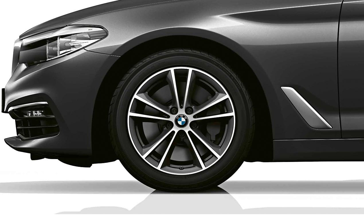 Originální zimní sada BMW 5 G30 STYLING 631 v rozměrech 7,5x17 ET27 včetně zimních pneumatik 225/55 R17 97 H Continental WinterContact TS 850 P* a…