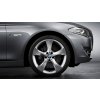 Letní sada alu kola BMW 1 E81, E82, E87 a E88 STYLING 311 7,5x18 ET49 a 8,5x18 ET52 5/120 s pneu 215/40 R18 a 245/35 R18