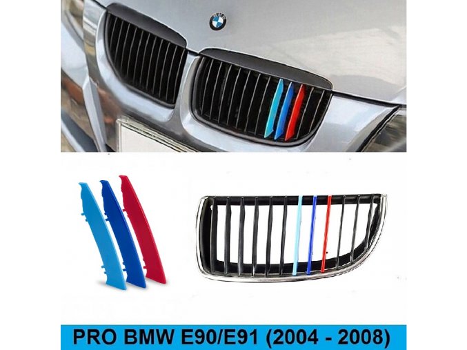 TRIKOLORA BMW E90/E91 (2004-2008) 12 LAMEL