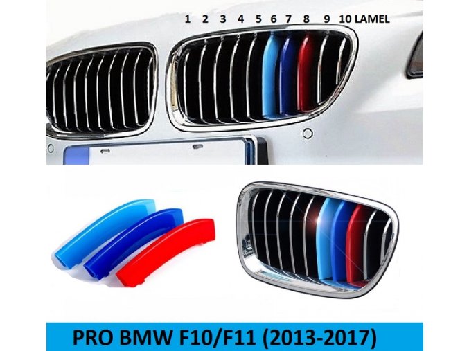 TRIKOLORA BMW F10/F11 (2013-2017) 10 LAMEL