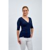 Tričko 2v1 - tmavě modrá