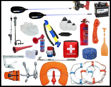 Povinná a doporučená výbava na loď v ČR