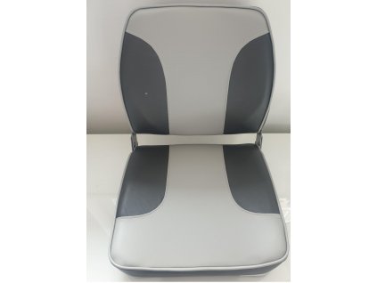 sedacka do lode tmave seda cerny pruh