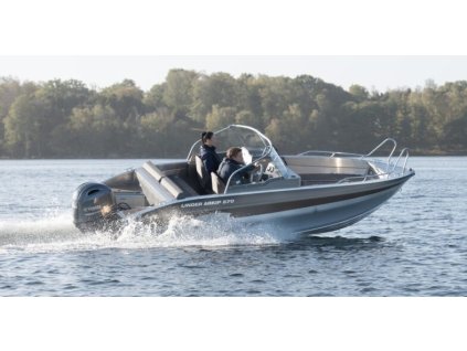 Linder 570 hliníková loď rybářská rybářský člun 4