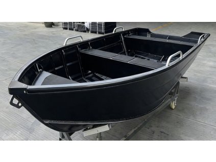 KX380 black hliníkový člun boat007 (3)