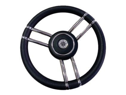 Volant k člunu a lodi černý 350 mm