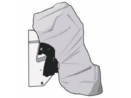 Zakrývací plachta pro lodní motor