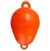 Oranžová bojka k lodi nebo člunu - hruškovitá 42 x 25cm