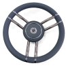 Volant k člunu a lodi šedý 350 mm