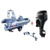 ALU RIB člun s motorem suzuki DF60