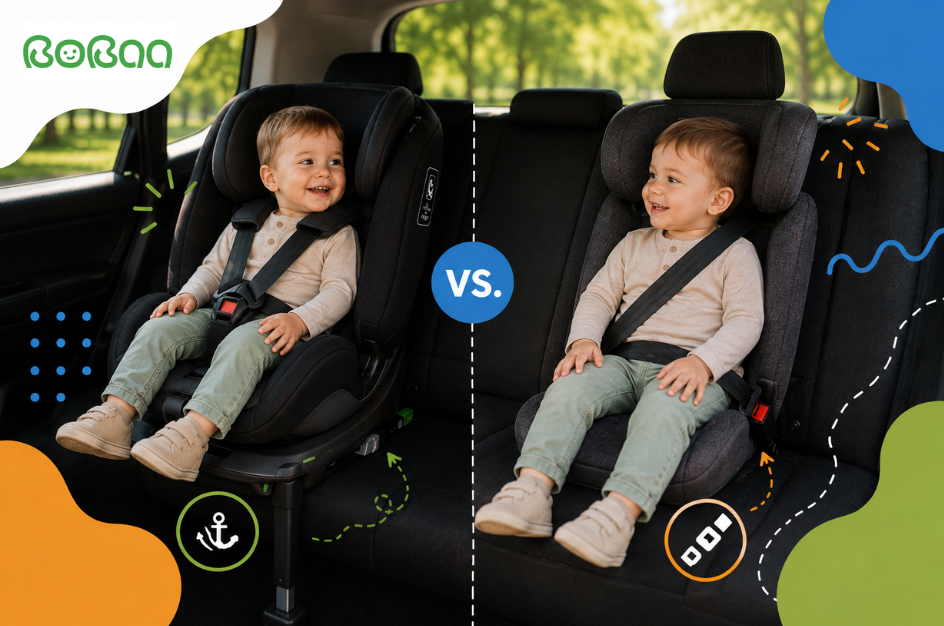 Autosedačka s ISOFIX alebo bez ISOFIX: aký je rozdiel?