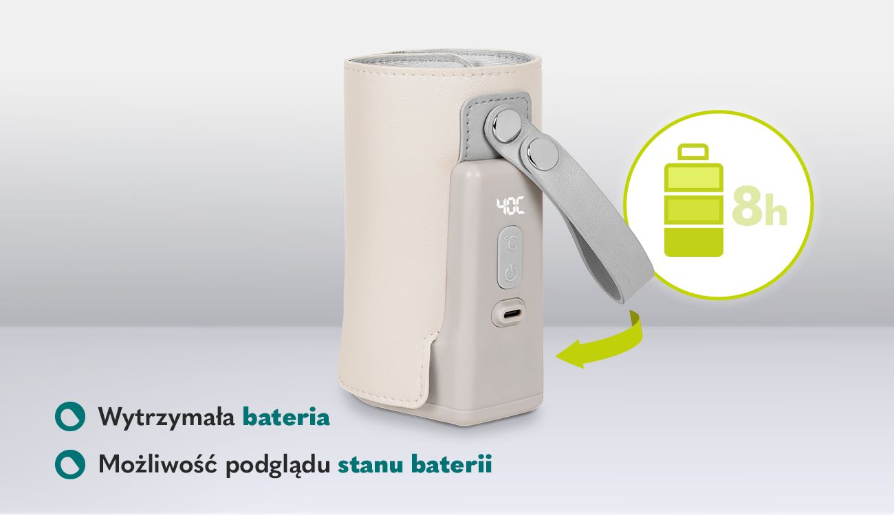 Lionelo ohrievačka flias thermup go plus beige sand