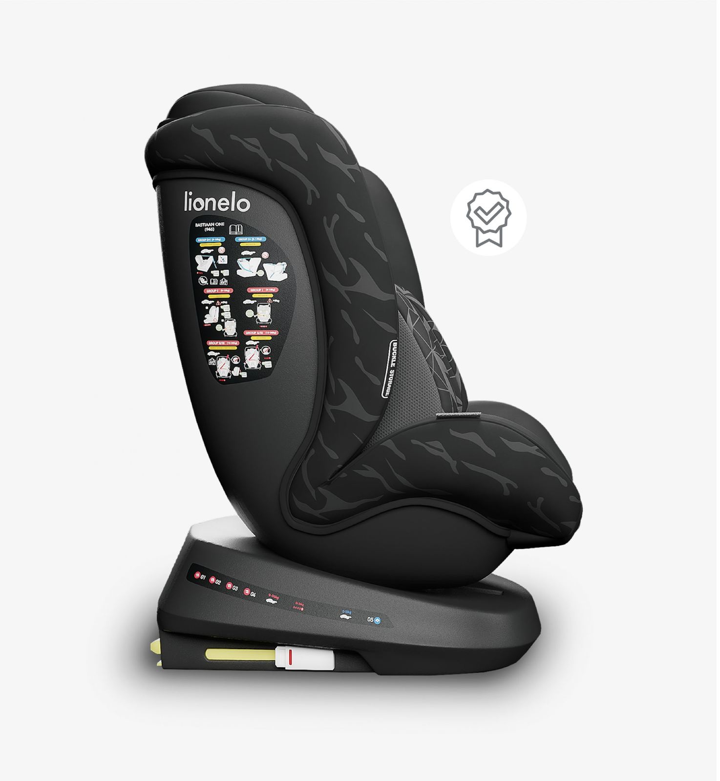Autosedačka lionelo bastiaan one isofix blue navy