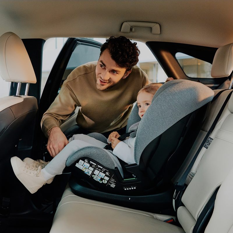 Lionelo detská autosedačka lavender isofix i size