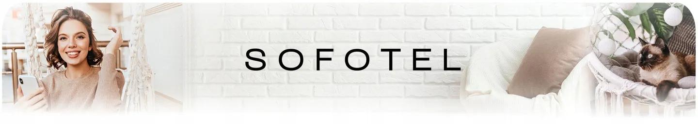 Sofotel boho závesné kreslo